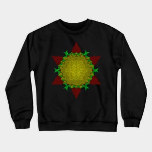 Big yellow flower Crewneck Sweatshirt